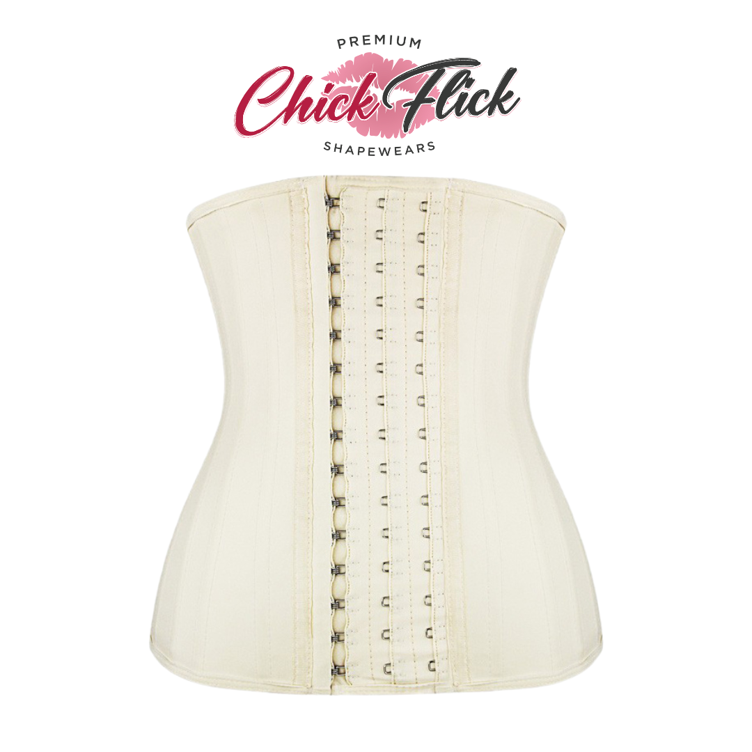 Extra Strong Compression Waist Trainer in Cream